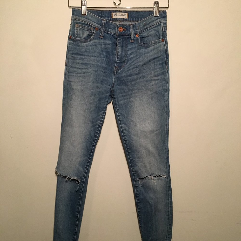 High Riser Skinny Madewell Jeans - Picture 2 of 3